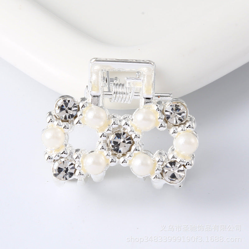 Wholesale Women's Hair Grasp All-match Simple Alloy Electroplating Grasp Clip